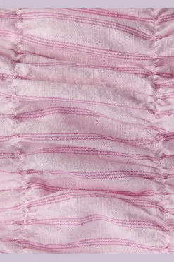 Jxalmira Linen Blend Tie Sl Top Ln