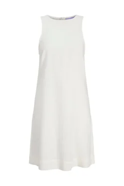 Jxalmira Linen Ble Short Sl Dress Ln
