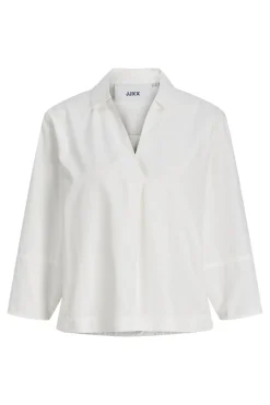 Jxcaro Poplin Ls Blouse
