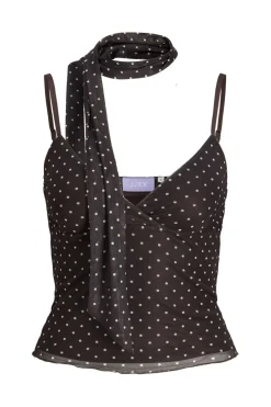Jxelvira Mesh Sl Scarf Top