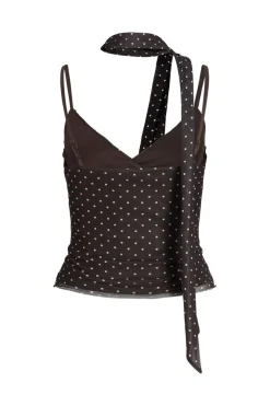 Jxelvira Mesh Sl Scarf Top