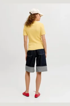 Jxhadley Tight Ss Polo Knit