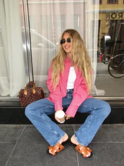 Jxjamie Ls Relaxed Poplin Shirt