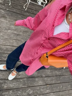 Jxjamie Ls Relaxed Poplin Shirt