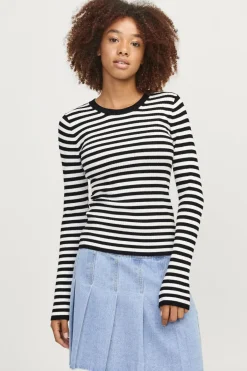 Jxjodi Tight Stripe Crew Neck Knit