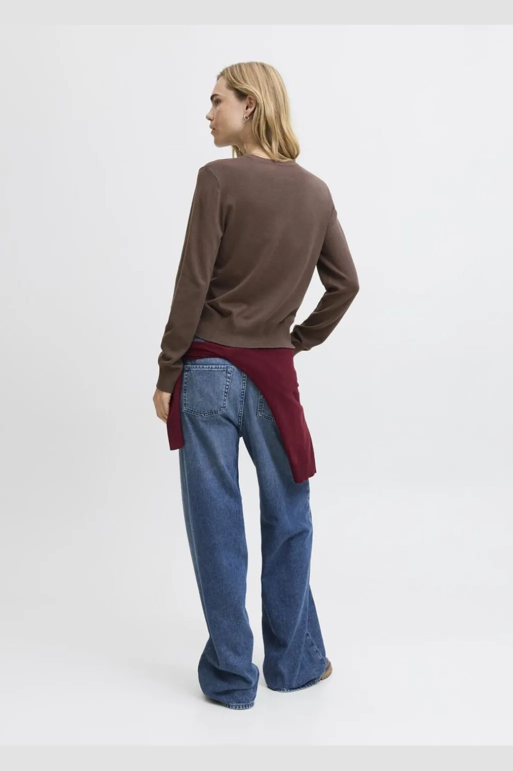Jxlayla Comfy Ls Crew Neck Knit Ln
