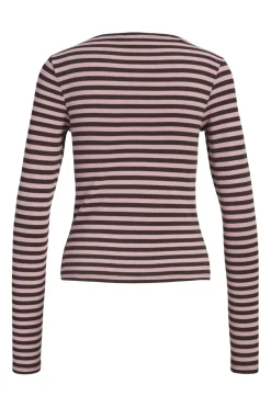 Jxpaula Stripe Ls Cardigan Ln