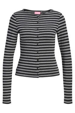 Jxpaula Stripe Ls Cardigan Ln