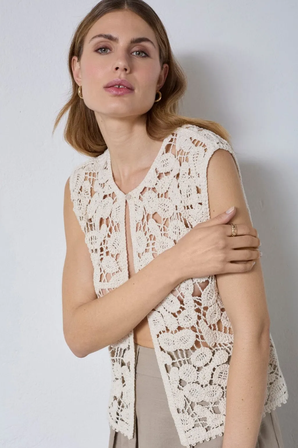 Kellycc Crochet Top 45170