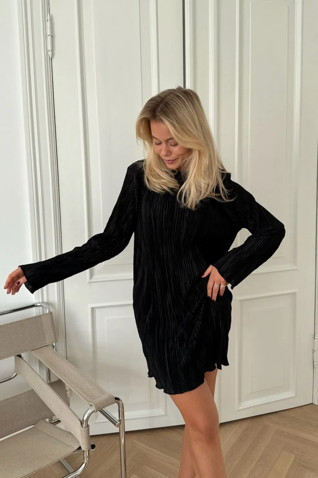 Kellyic Plissé Dress