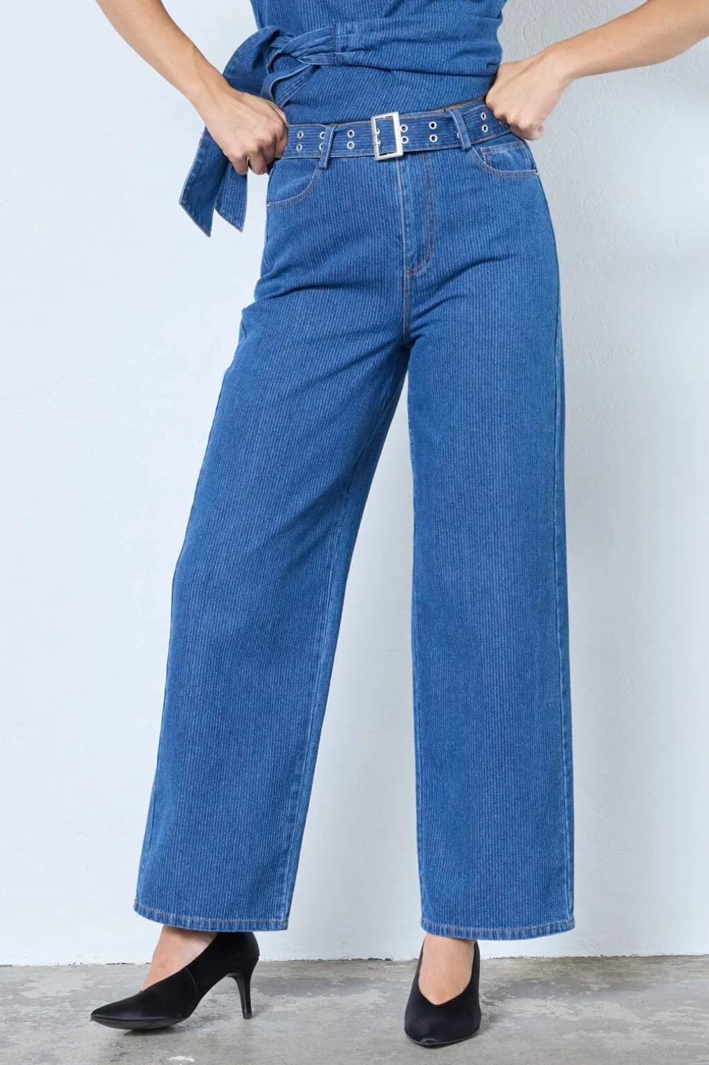 Kimmycc Belt Jeans 41031