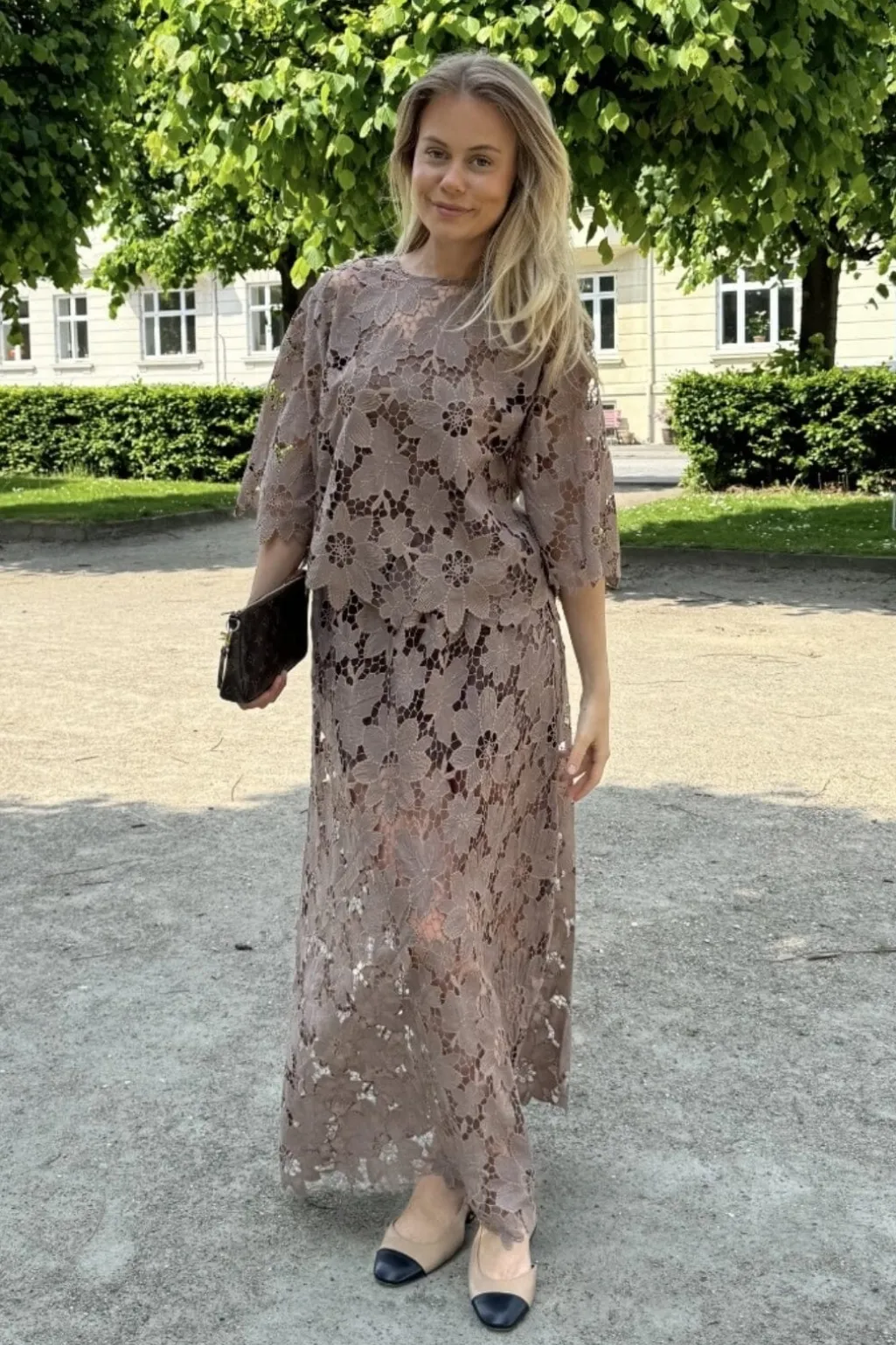 Klaraic Lace Maxi Skirt