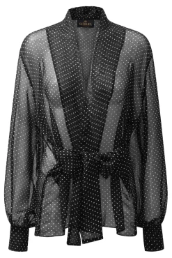 Kmlola Wrap Blouse 2343