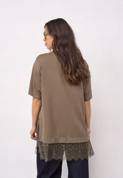 Larsoncc Mix Lace Tee 500414