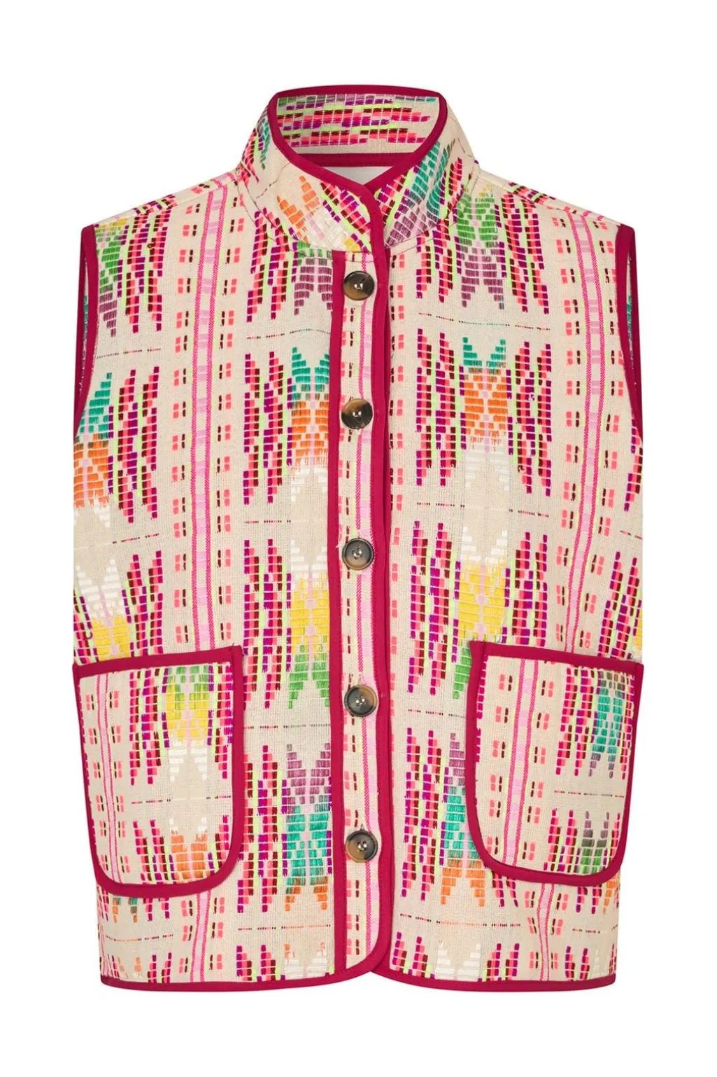 Llcairoll Quilted Vest26155-1040