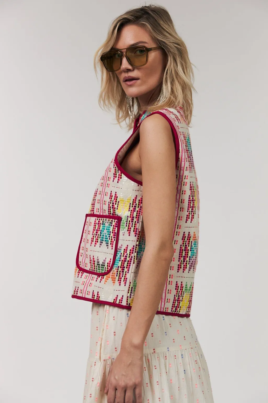 Llcairoll Quilted Vest26155-1040