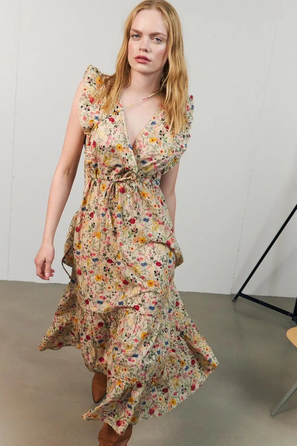 Llsamoll Midi Dress Sl26241-3006