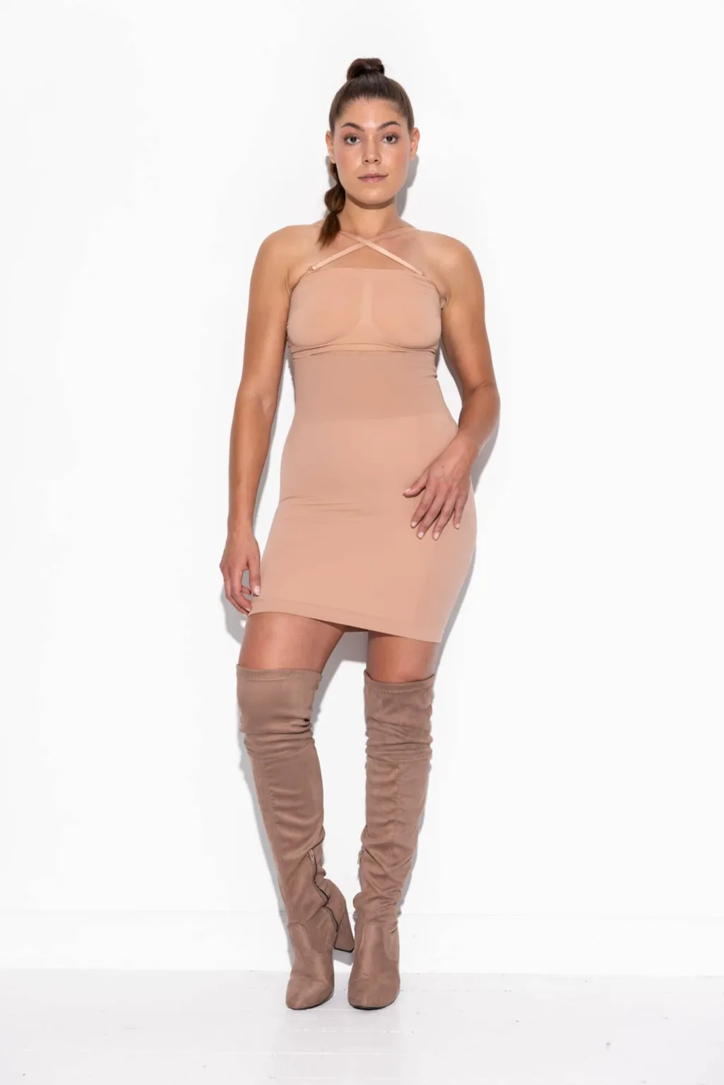 Llsecond Skin High Waist Tube Skirt