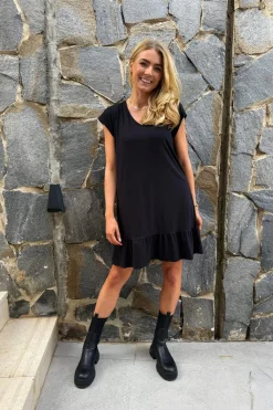 Ltalma-U-Tshirt-Frill-Dress 9593