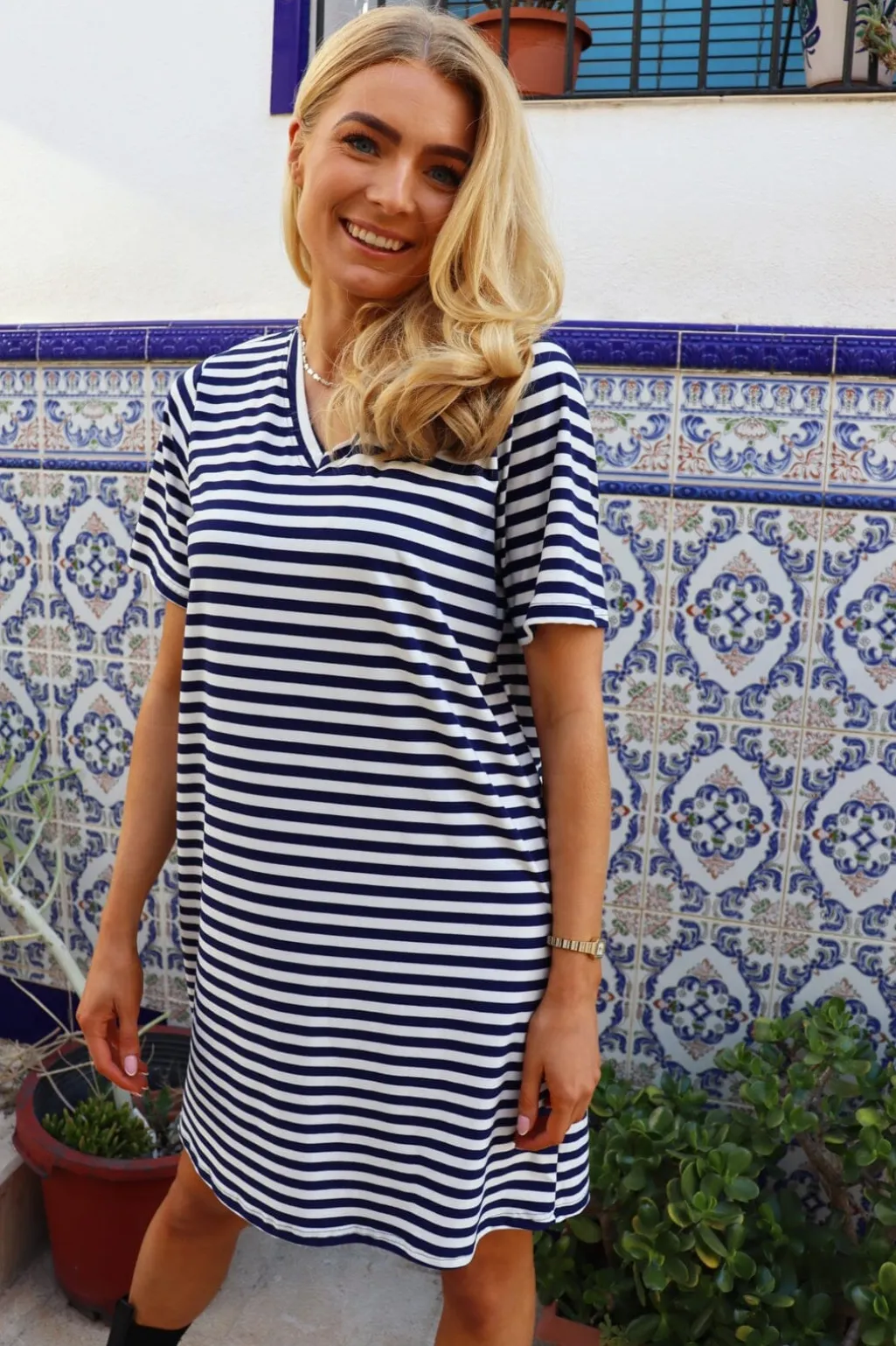 Ltalma-Vneck-Tshirt-Dress 9594