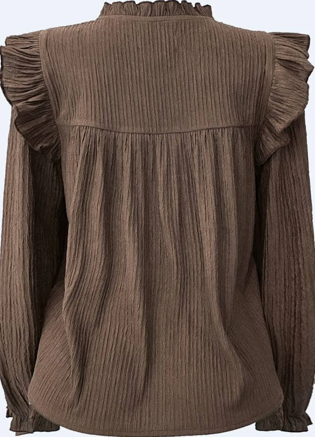Ltanni Ls Frill Blouse 22348