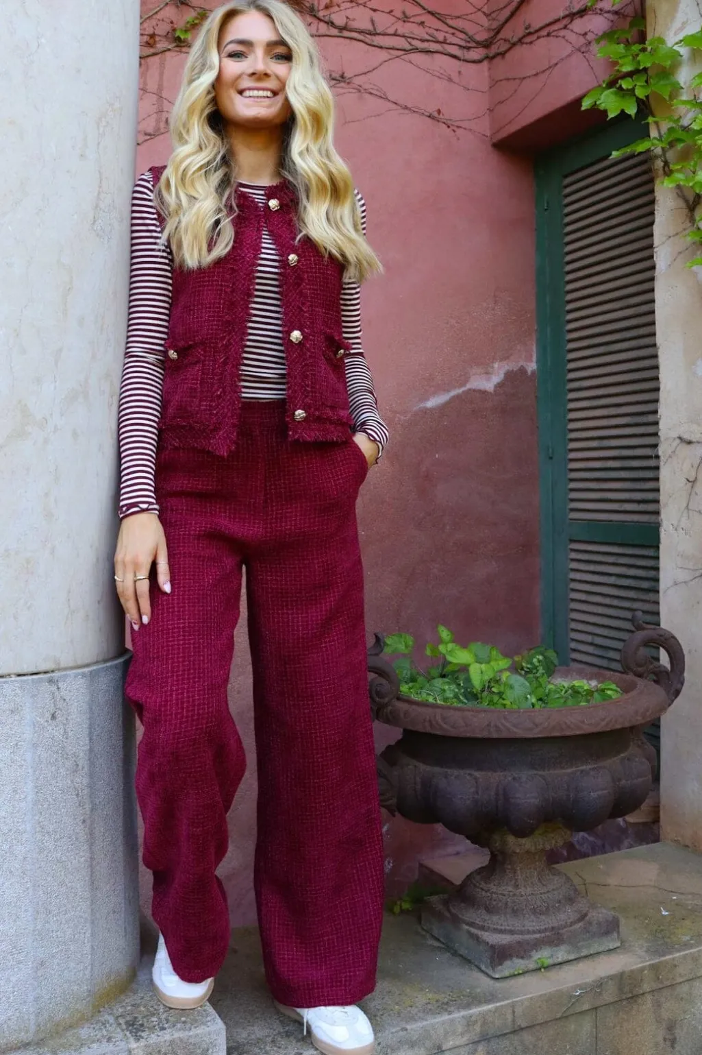 Ltcoco Wide Pants 22245
