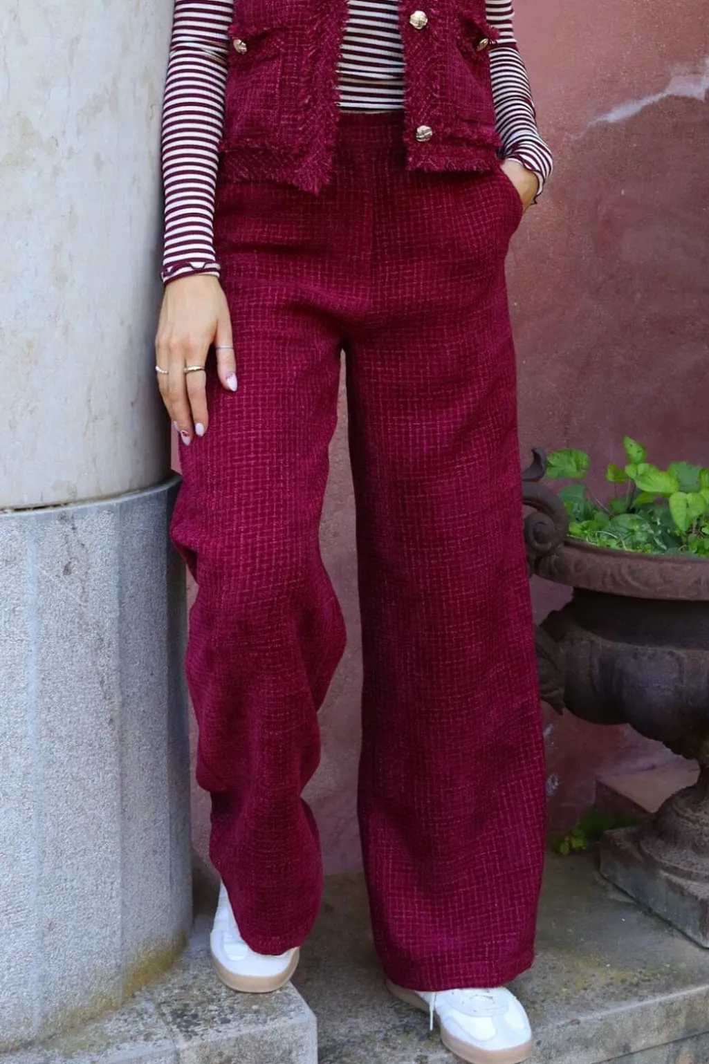 Ltcoco Wide Pants 22245