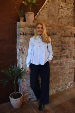 Ltfie Ls Frill Shirt 22308
