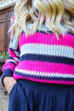 Ltfrodine Stripe Pullover 22261