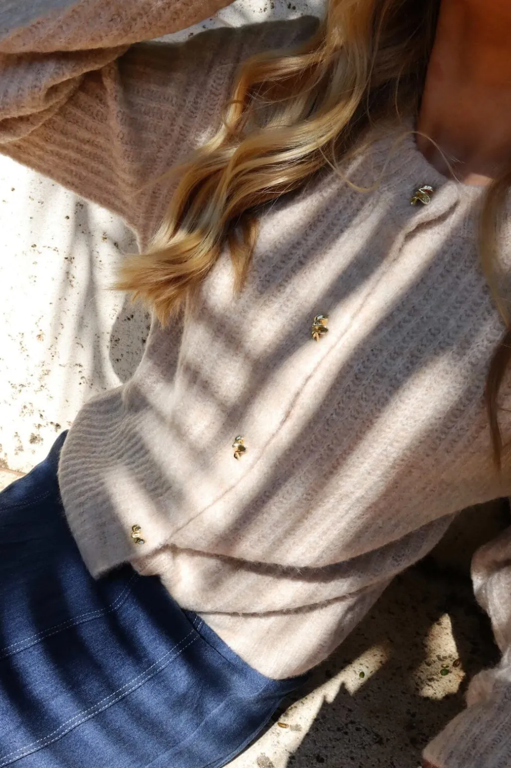 Ltfro O-Neck Cardigan 22260