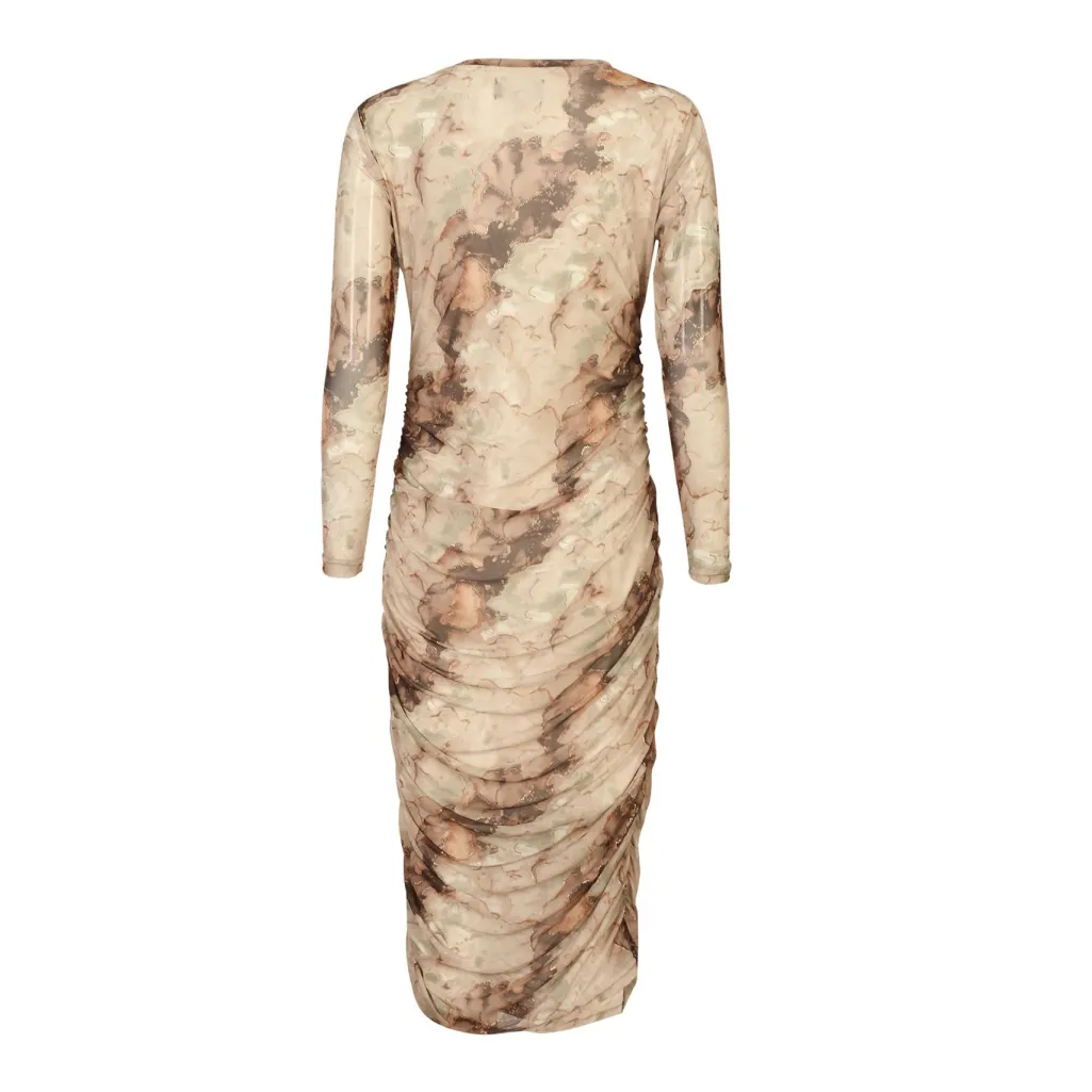 Ltmesh-Ls-Long-Dress 22219