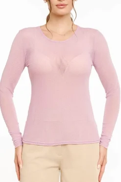 Ltmesh Ls Tshirt, Dot 22069