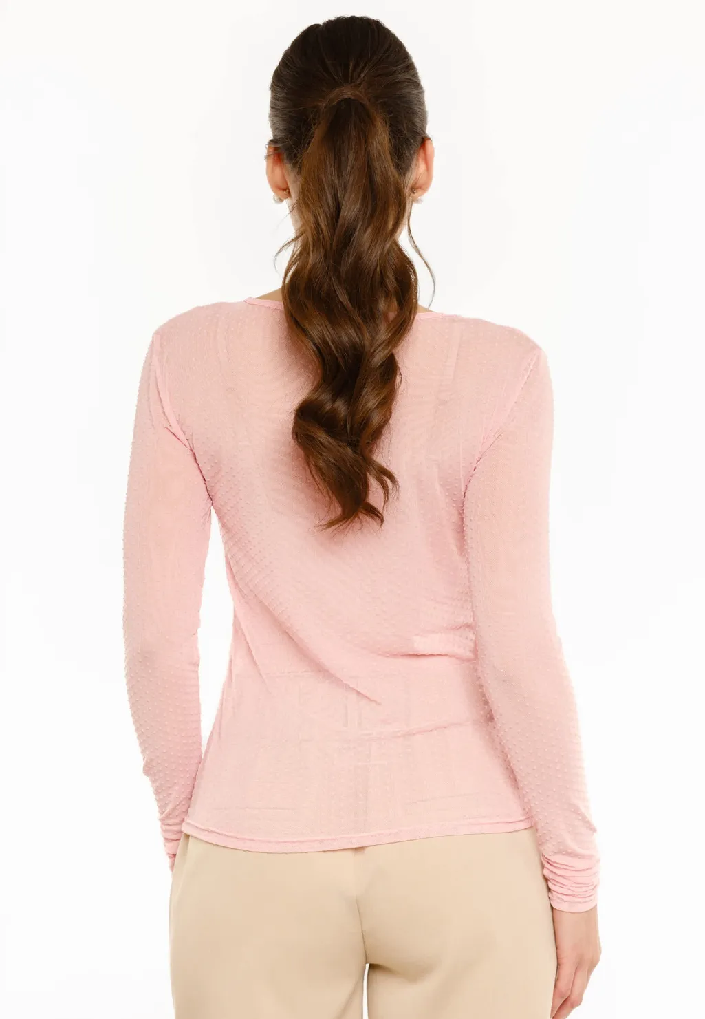 Ltmesh Ls Tshirt, Dot 22069