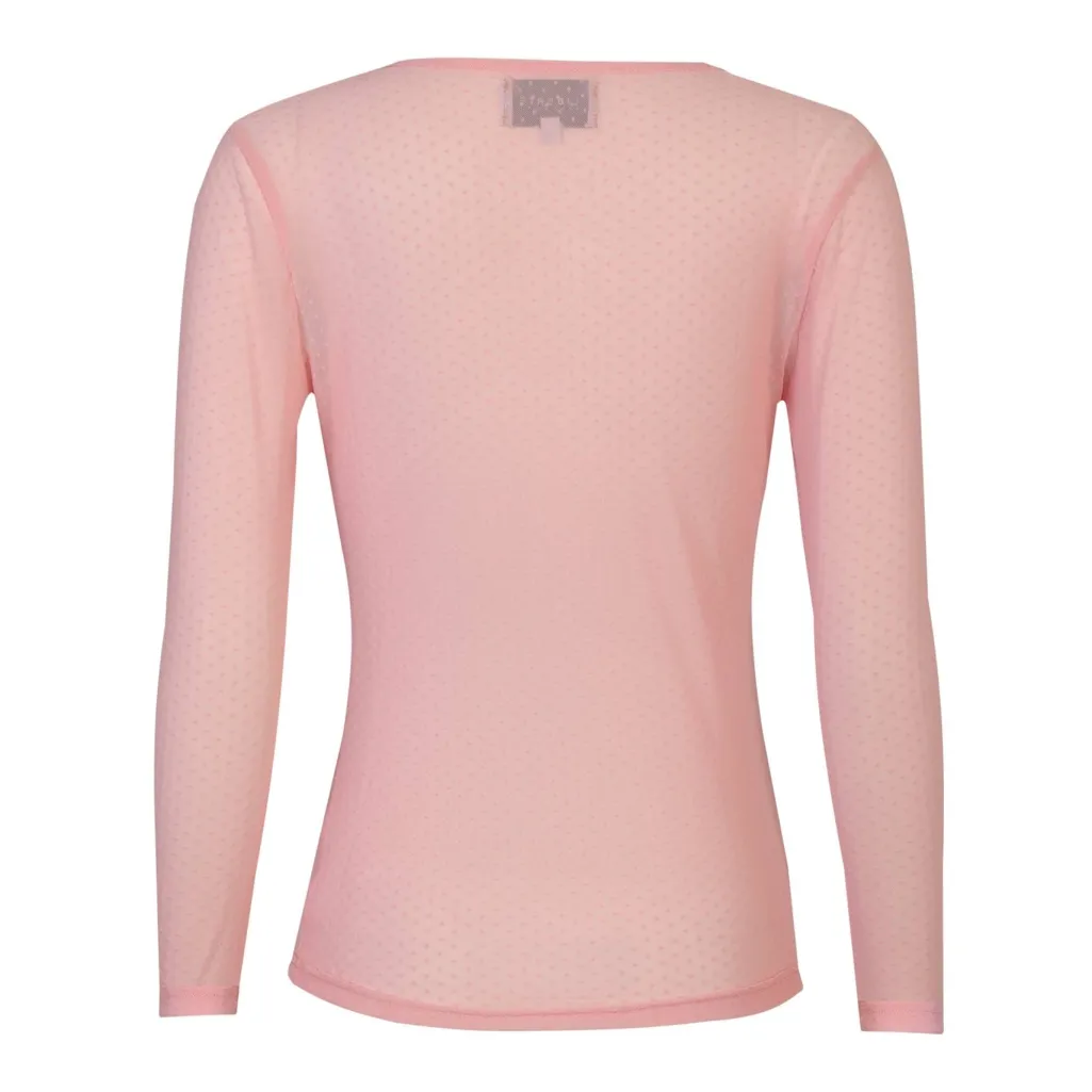 Ltmesh Ls Tshirt, Dot 22069