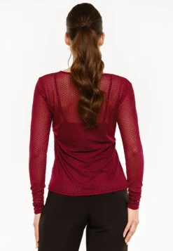 Ltmesh Ls Tshirt, Dot 22069