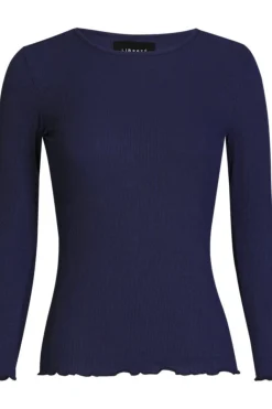 Ltnatalia Ls Round Neck Blouse 9914