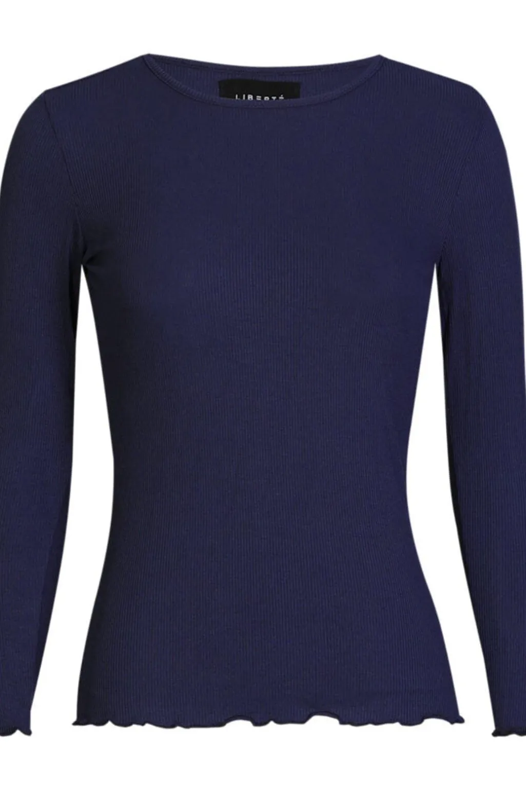 Ltnatalia Ls Round Neck Blouse 9914