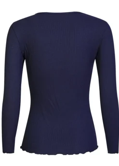 Ltnatalia Ls Round Neck Blouse 9914