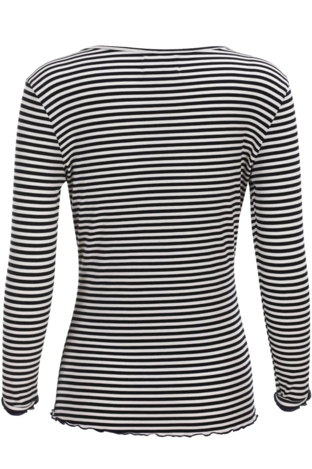 Ltnatalia Ls Round Neck Blouse