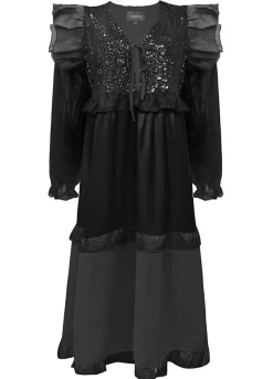 Ltnor Ls Frill Dress 22266