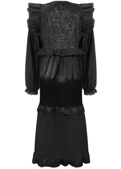 Ltnor Ls Frill Dress 22266