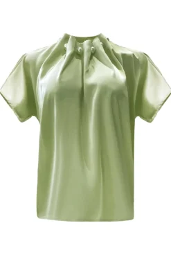 Ltpip Ss Pearl Blouse 22379