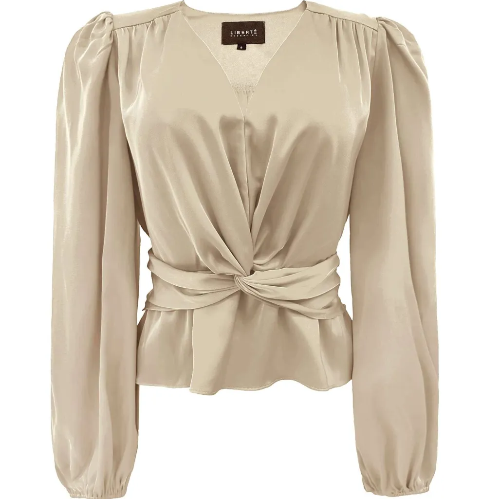 Lttiki Ls Twist Blouse 22120