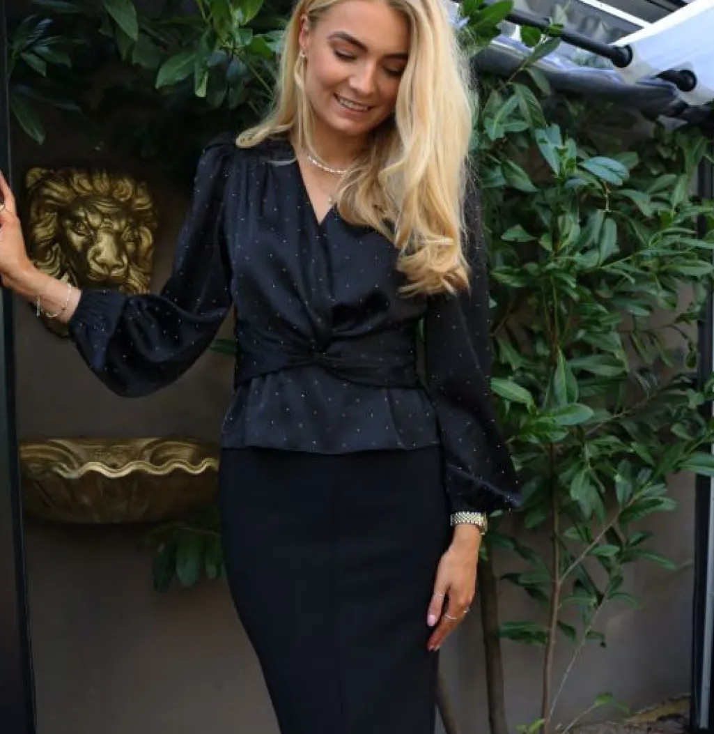 Lttiki Ls Twist Blouse 22120