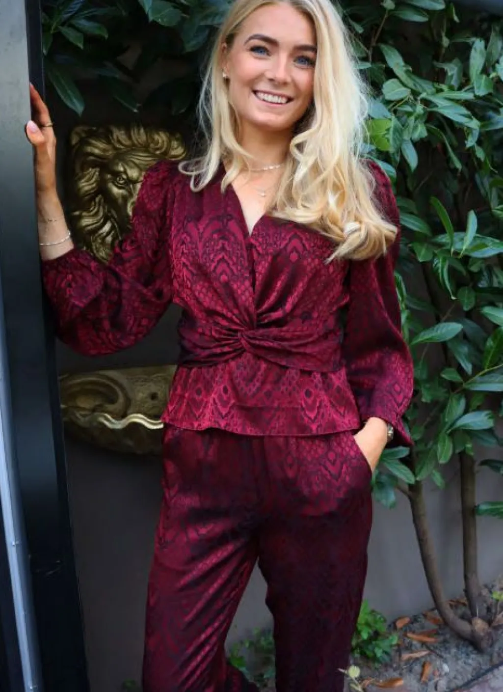Lttiki Ls Twist Blouse 22120
