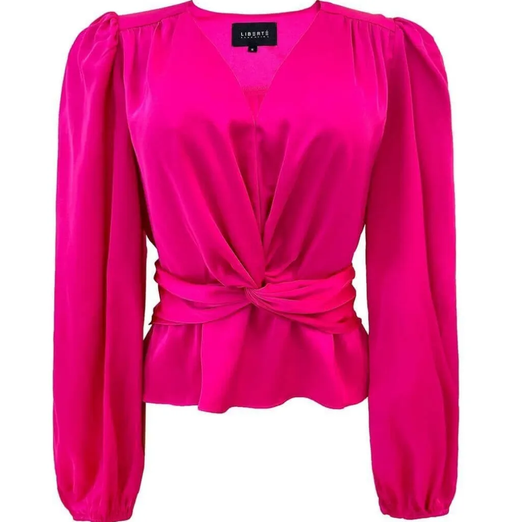 Lttiki Ls Twist Blouse 22120