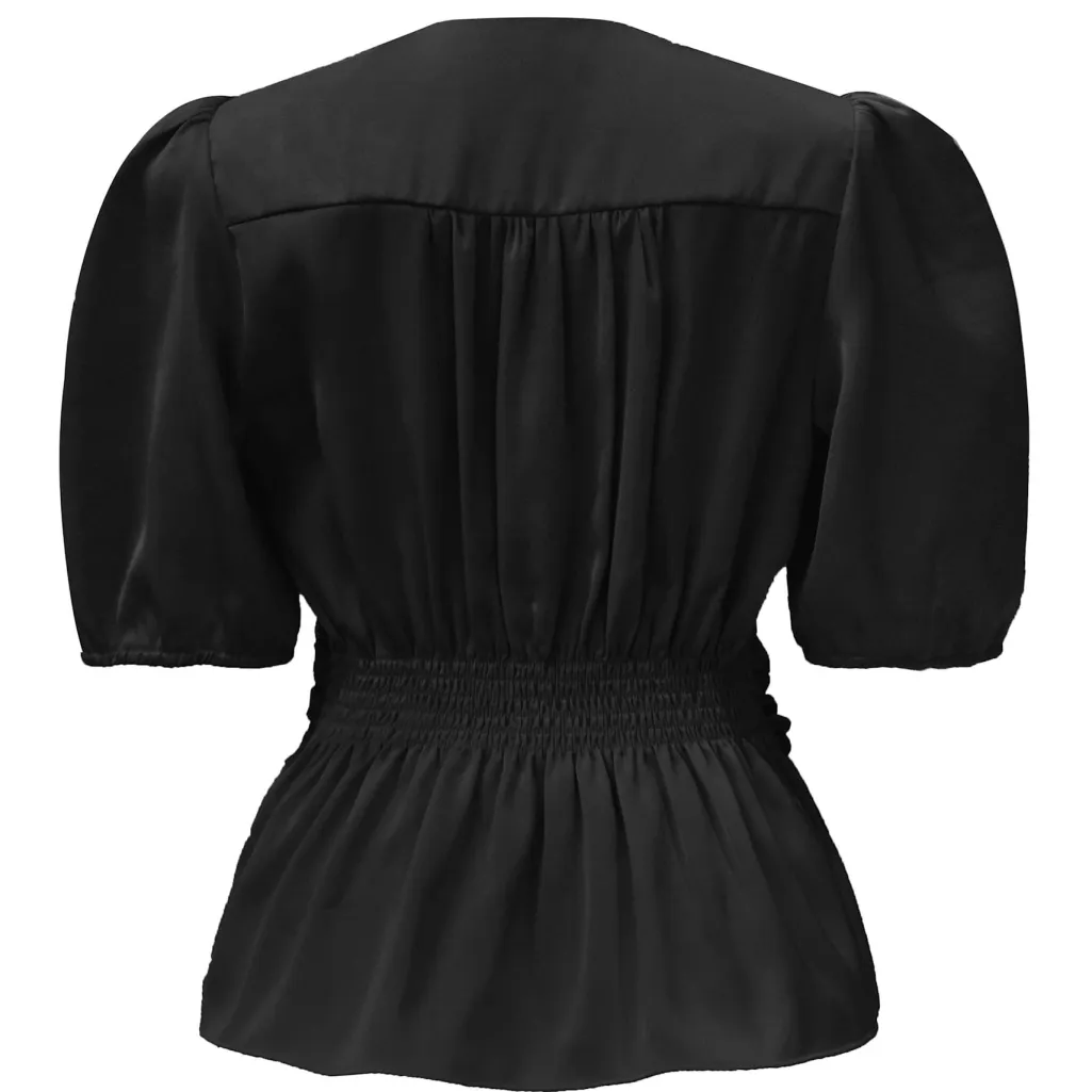 Lttiki Ss Twist Blouse 22205