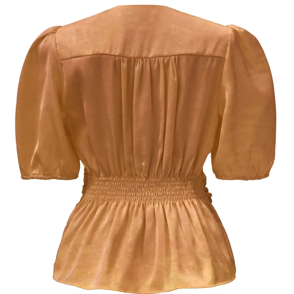 Lttiki Ss Twist Blouse 22205