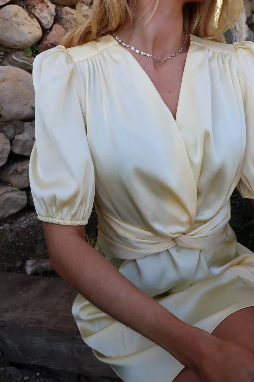 Lttiki Ss Twist Dress 22206