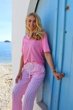 Ltulla Ss Vneck Tshirt 21675